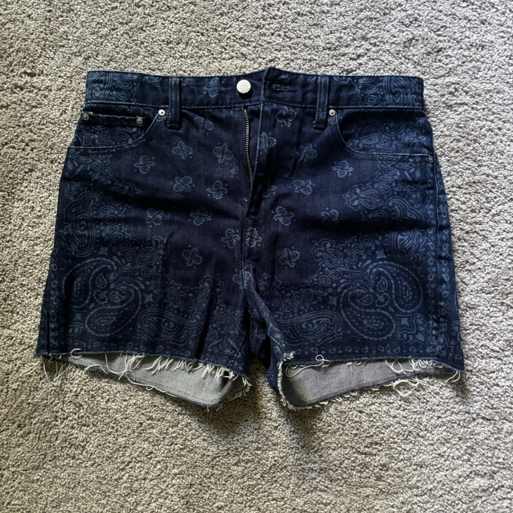 GAP 1969 Navy Denim Shorts